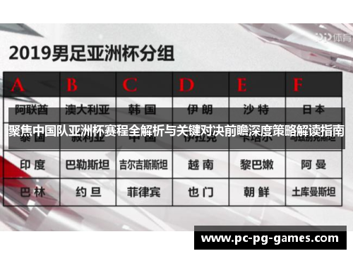 聚焦中国队亚洲杯赛程全解析与关键对决前瞻深度策略解读指南